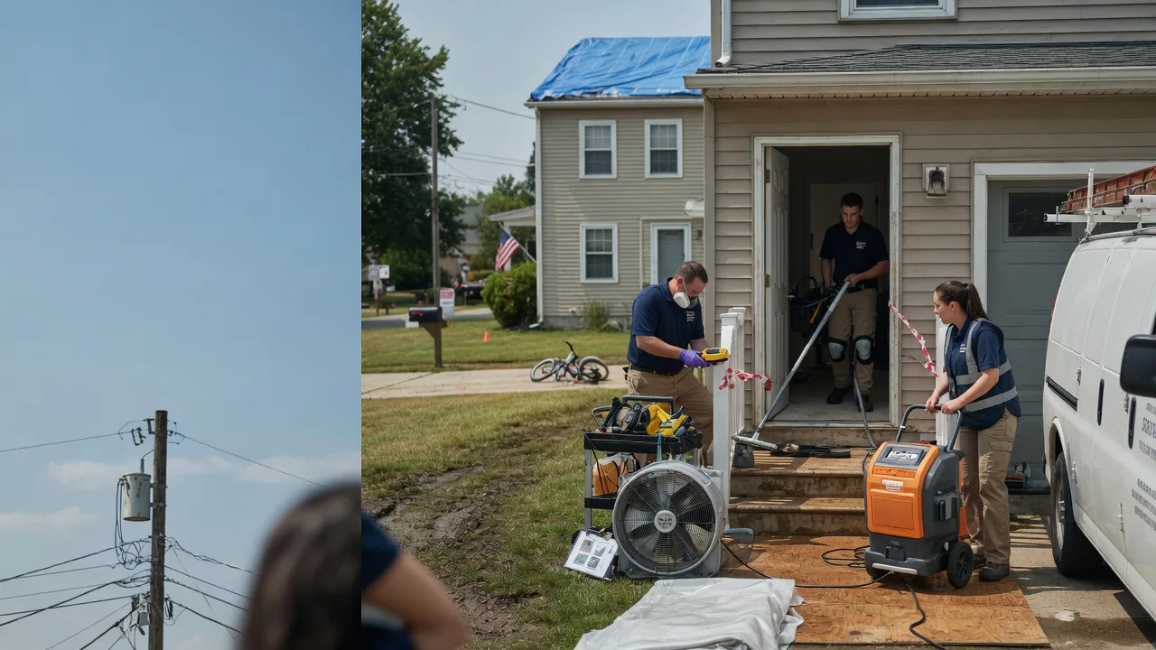 Water Damage Repair in Sheridan, IN near me